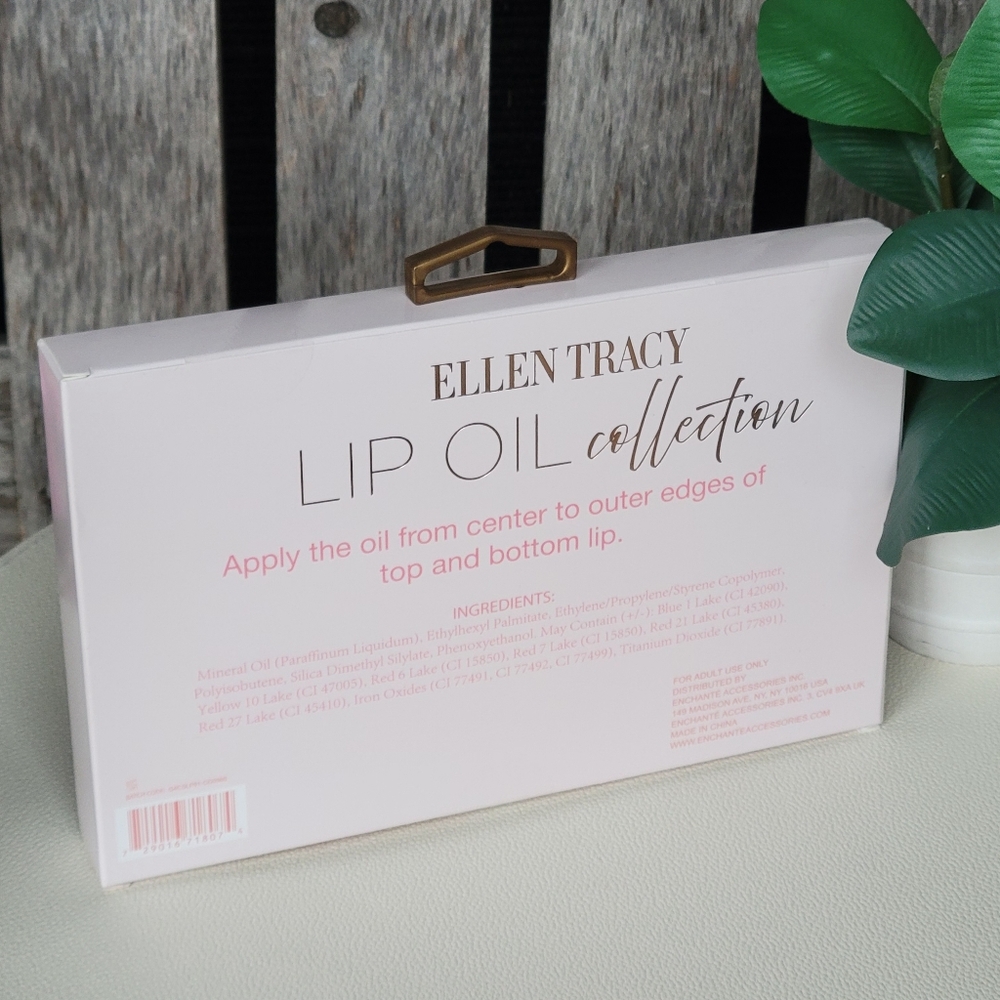 Ellen Tracy Lip Gloss Collection - Vibrant Pink and Red Hues - Picture 5 of 5